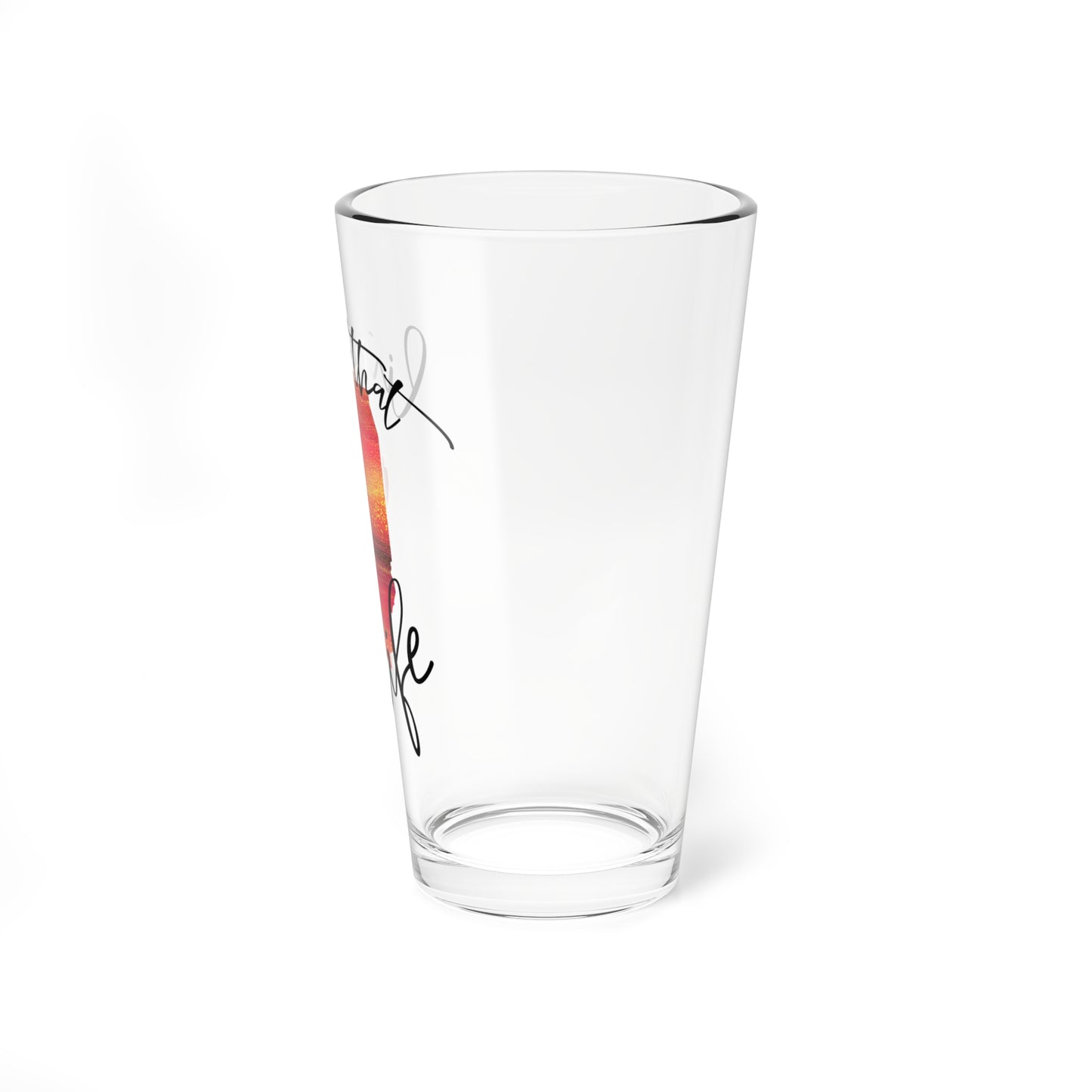 Livin' That Illinois Life 16oz Mixing Glass | Perfect for Cocktails & Celebrations